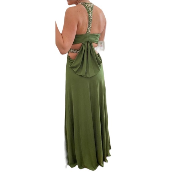 Jovani Evening Gown Green - Picture 3 of 4